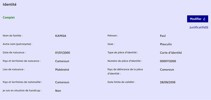 Info perso 2